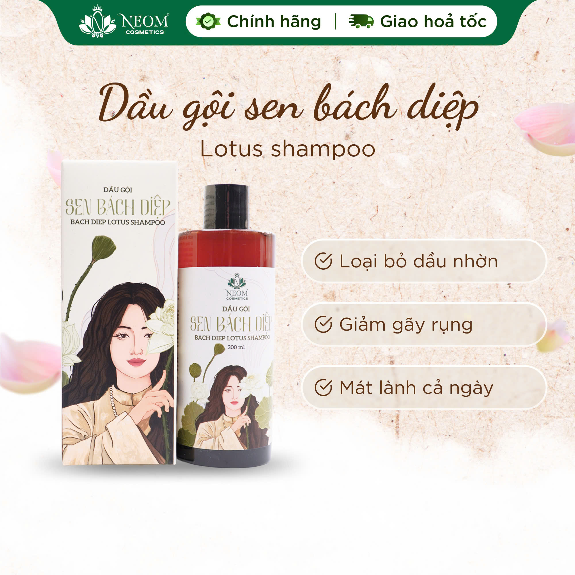Dầu gội sen bách diệp