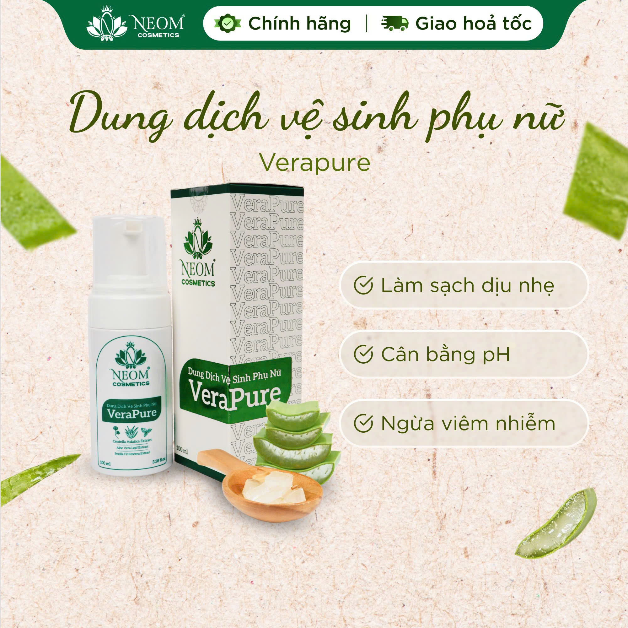 Dung dịch vệ sinh phụ nữ VeraPure